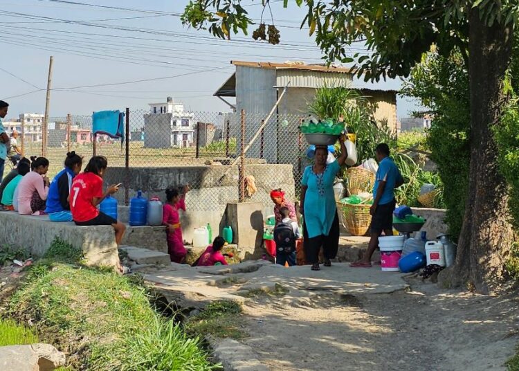 काकाकुल वीरेन्द्रनगर, चुलियो खानेपानीको सङ्कट
