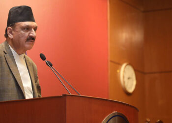 राष्ट्रिय सभा बैठकमा राष्ट्र ऋण उठाउने विधेयकको दफावार छलफल
