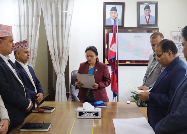 नेपाल दूरसञ्चार प्राधिकरणका नवनियुक्त बजार व्यवस्थापन