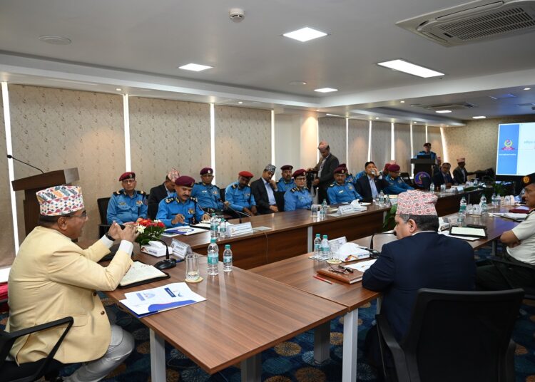 राष्ट्रिय सुरक्षासँग सम्बन्धित विषयवस्तुमा अन्तरक्रिया कार्यक्रम सम्पन्न