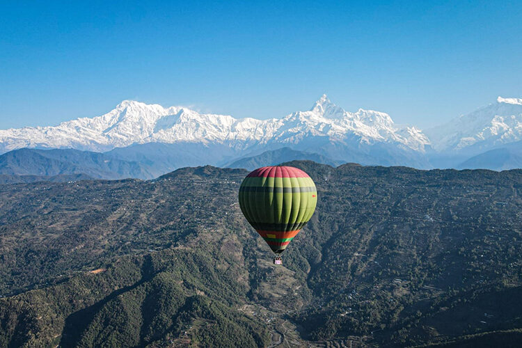 साहसिक पर्यटकीय खेल हट एयर बेलुन पुनः सुरु हुने
