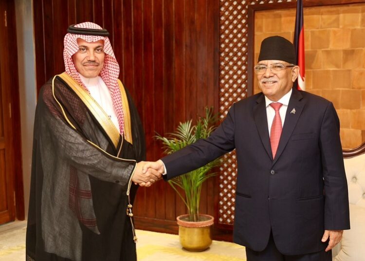 Saudi Arabia’s envoy calls on PM Prachanda
