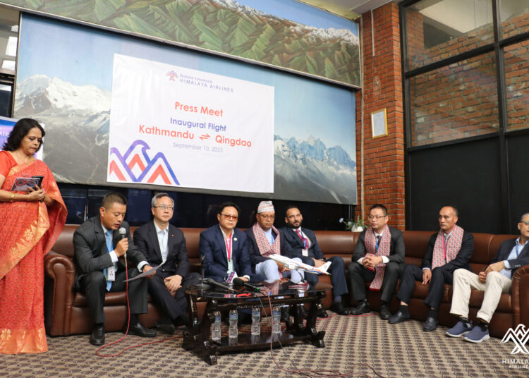 Himalaya Airlines Inaugurates Kathmandu-Qingdao-Kathmandu Flight Service