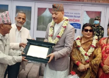 प्रधानन्यायाधीश श्रेष्ठलाई अभिनन्दन