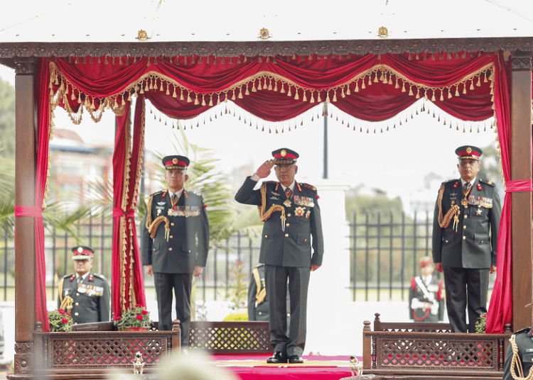  प्रधानसेनापति प्रभुराम शर्मा भारत प्रस्थान