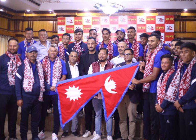 यु–१९ राष्ट्रिय क्रिकेट टोलीको बिदाइ