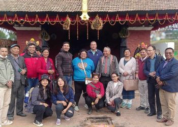 आरआर क्याम्पसमा एम.ए. नेपालभाषा अध्ययनरत विध्यार्थीहरूकाे सांस्कृतिक भ्रमण