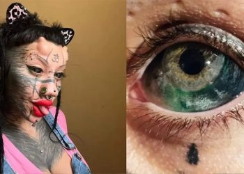 बिरालोजस्तै यसरी बनिन् बिरालो इटालियन युवती