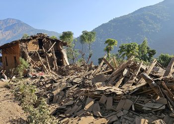 जाजरकोटमा पुनः ५.८ म्याग्निच्युड भूकम्पको धक्का मापन