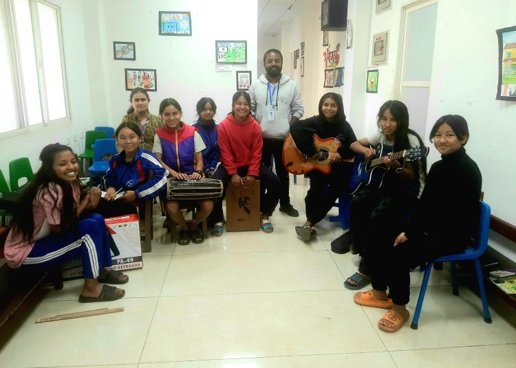 एम. आर. डि. एफ नेपालले निःशुल्क रुपमा संगित प्रशिक्षण जारी