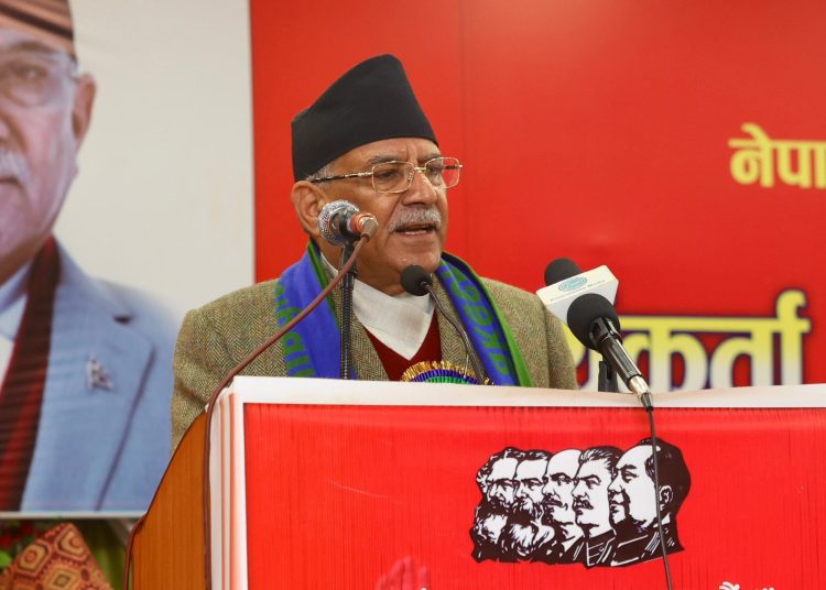 भ्रष्टाचारविरोधी अभियान नरोकिने : प्रधानमन्त्री प्रचण्ड
