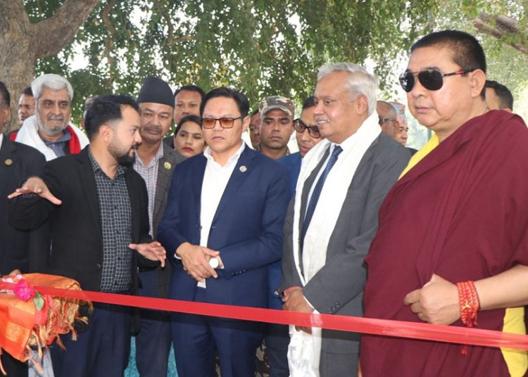 भारत–नेपाल साँस्कृतिक उत्सवलाई सम्बोधन गर्दै मन्त्री