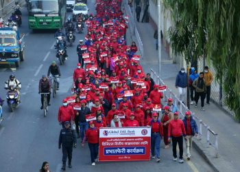 ग्लोबल आइएमई बैंकले १७ औँ वार्षिकोत्सवकाे भव्य रूपमा मनायाे
