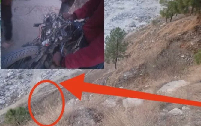 बझाङमा मोटरसाइकल दुर्घटना