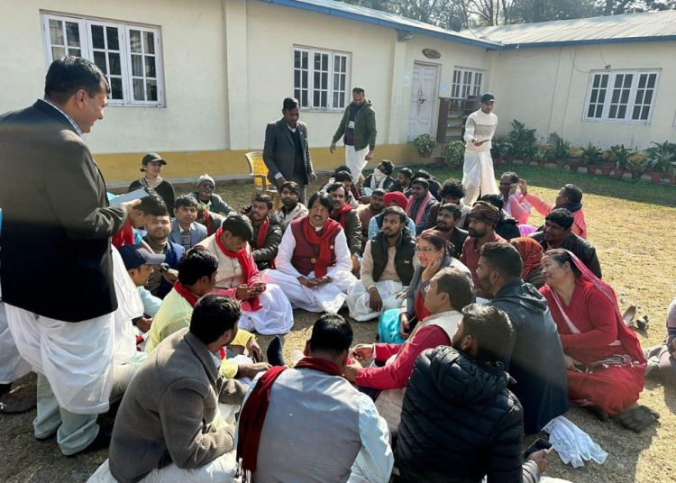 पक्राउ परेकी मन्त्री अनिता देवीले अनसन थालिन्