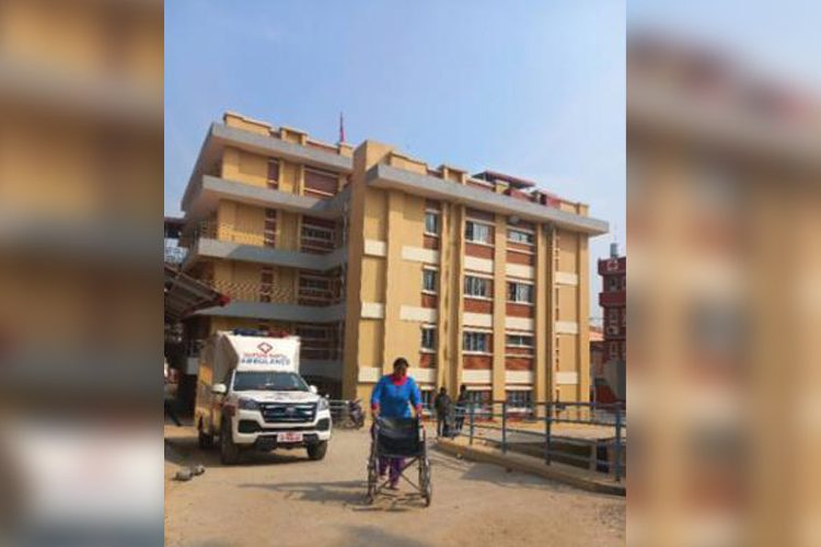 भक्तपुर अस्पतालले पहिलोपटक  सुविधासम्पन्न नयाँ अस्पतालबाट स्वास्थ्य सेवा विस्तार