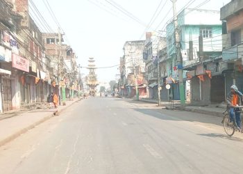 वीरगन्जमा  फेरी अनिश्चितकालिन कर्फ्यु जारी