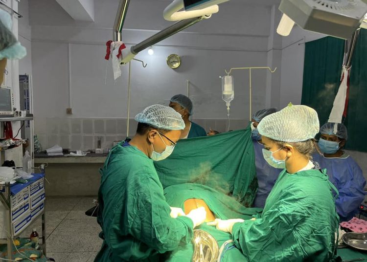 डुमडुमेमा पहिलो पटक शल्यक्रिया विधिबाट प्रसूति सेवा सुरु