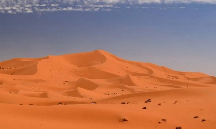 मरूभूमिको उत्पत्तिबारे पहिलो पटक प्रक्षेपण