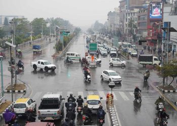 पश्चिमी न्यून चापीय प्रणालीका कारण काठमाडौंमा वर्षा
