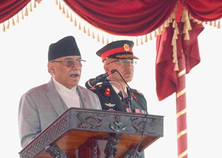 शान्ति सैनिकहरूको देश’ का रूपमा विश्वसामु परिचित गराउन नेपाली सेनाको योगदान महत्त्वपूर्ण : प्रधानमन्त्री