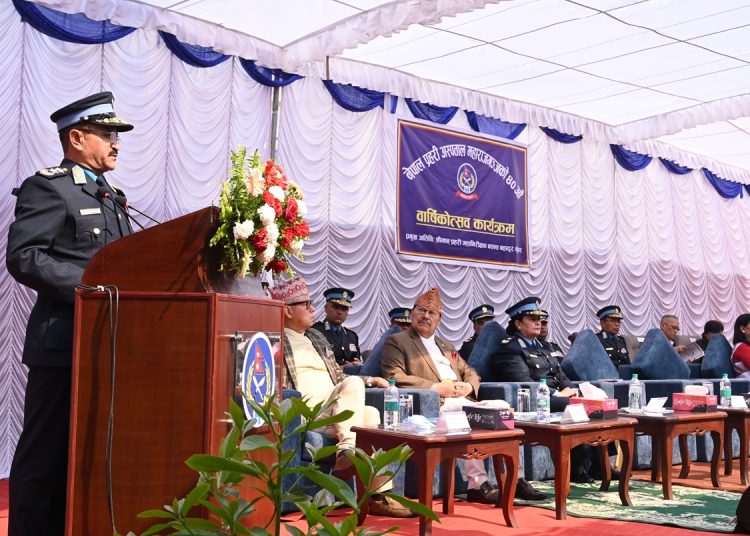 नेपाल प्रहरी अस्पताल महाराजगंजको ४०औं वार्षिकोत्सव सम्पन्न