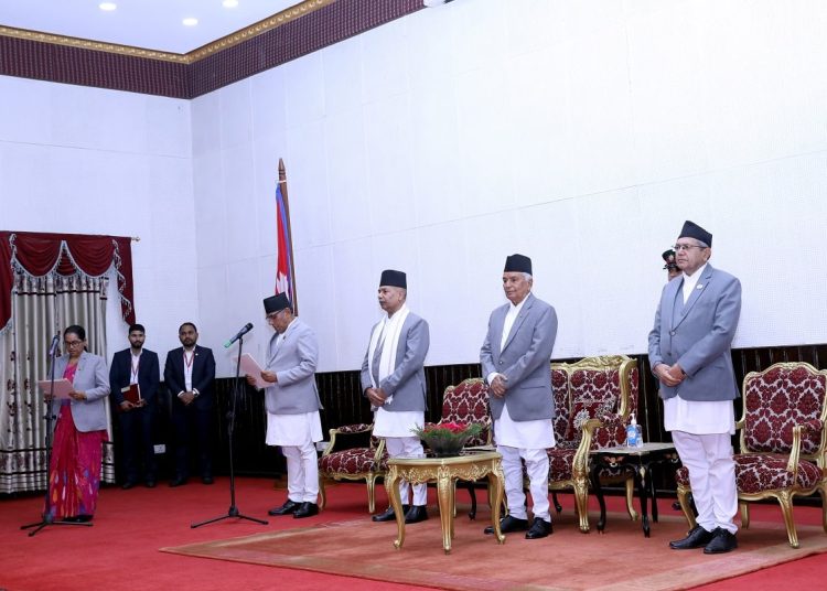 राष्ट्रियसभाका नवनिर्वाचित उपाध्यक्ष विमला घिमिरेले गोपनीयताको शपथ लिइन्