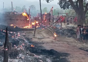 घरमा आगलागी हुँदा २ जनाको मृत्यु