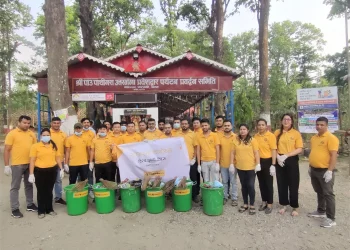सिद्धार्थ बैंकले ग-यो पृथ्वी दिवस २०२४ को अवसरमा सरसफाई