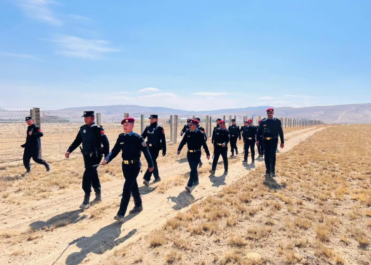 नेपाल र चीनको सीमा कोरला क्षेत्रमा गस्ती