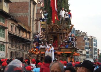 रातो मच्छिन्द्रनाथको रथ जात्रा शुरु