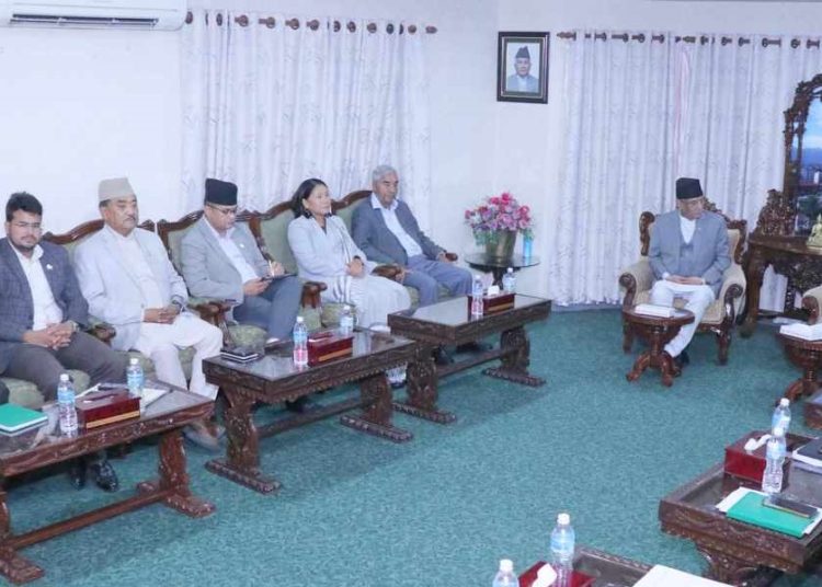 प्रमुख दलका शीर्ष नेताहरूको छलफल सुरु
