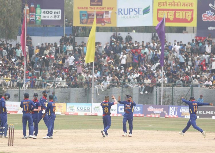 वेस्ट इन्डिज ‘ए’ द्वारा नेपाललाई १ सय ७३ रनको लक्ष्य