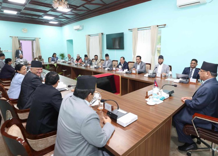 सरकारको नीति तथा कार्यक्रम पारित गर्न मन्त्रिपरिषद्को बैठक सुरु