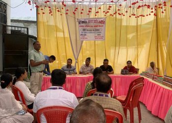 कृष्णनगरमा जेष्ठ नागरिक स्वास्थ्य परीक्षण तथा औषधि वितरण कार्यक्रम सम्पन्न