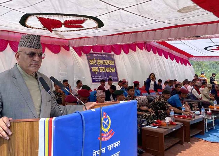 बाढीपहिरो प्रभावित क्षेत्रमा उद्धार गर्न निर्देशन