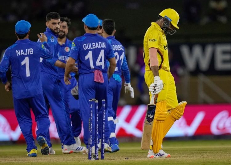 टी–२० विश्वकप क्रिकेटमा अफगानिस्तानद्वारा युगाण्डा पराजित 