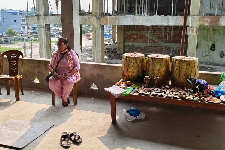 दमकमा धिमे बाजा तालिम सुरु