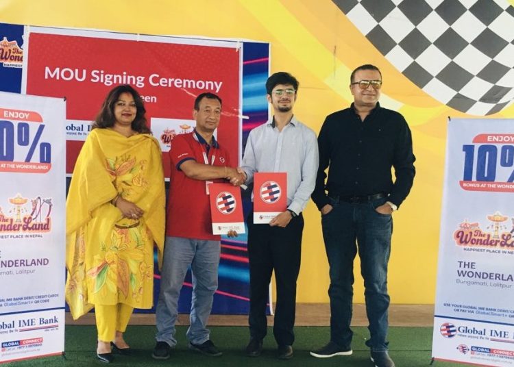 ग्लोबल आइएमई बैंकका ग्राहकलार्ई वण्डरल्याण्ड, नेपालमा १० प्रतिशत बोनस