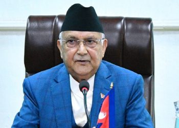 प्रधानमन्त्री ओलीले पुष्पलाल श्रेष्ठप्रति श्रद्धा व्यक्त