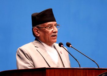 विश्वासको मत माग्दै प्रधामनन्त्रीले कांग्रेसलाई धोकाबाट बच्न सुझाव
