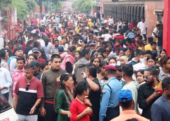 याे महिनाकाे अन्तिम साेमबार पशुपतिमा १ लाख बढीले गरे दर्शन   