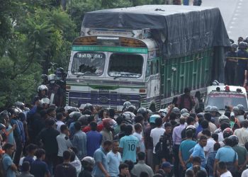 गठ्ठाघरमा ट्रकको ठक्करबाट महिलाको मृत्यु