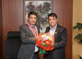 ग्लोबल आइएमई बैंकको प्रमुख कार्यकारी अधिकृत सुरेन्द्रराज रेग्मीद्वारा पदभार ग्रहण