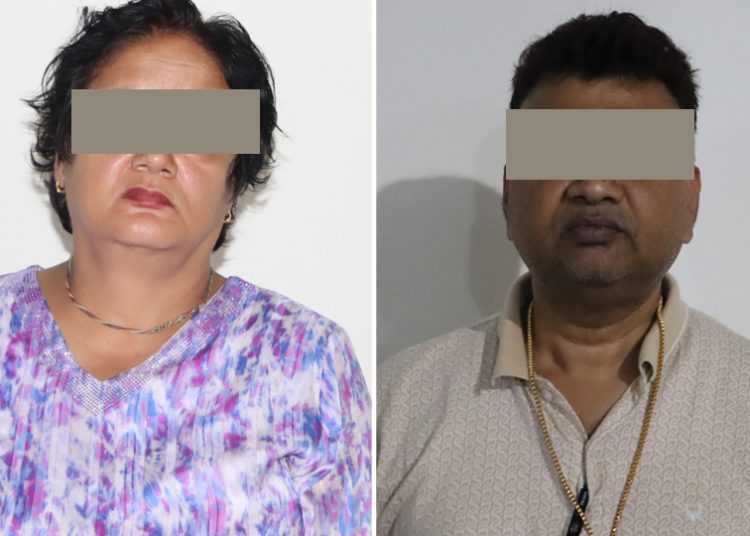 चोरी गरेको आरोपमा एक महिलासहित दुई जना पक्राउ