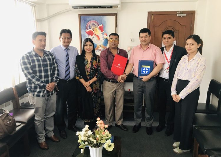 ब्लु क्रस हस्पिटल र प्रभु बैंकबीच विशेष छुट प्रदान गर्ने सम्झौता