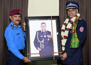 सेवा निवृत्त हुन लाग्नु भएका प्रहरी अतिरिक्त महानिरीक्षक श्यामलाल ज्ञवालीको  बिदाइ