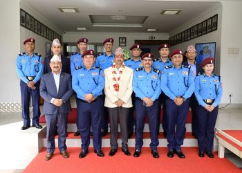 सेवा निवृत्त हुनु भएका प्रहरी नायव महानिरीक्षक यज्ञ विनोद पोखरेलको बिदाइ