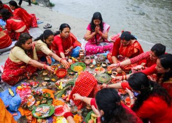 आज सप्त ऋषिको पूजा आराधना गरी ऋषिपञ्चमी पर्व मनाउँदै