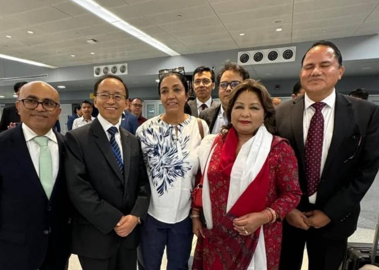 अमेरिका पुगिन् परराष्ट्रमन्त्री डा. आरजु राणा देउवा